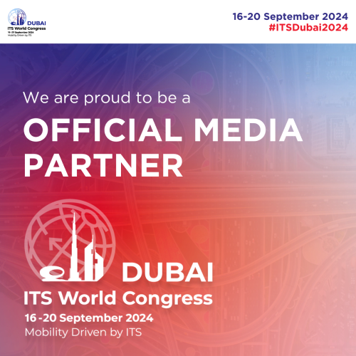 Official Media Partner logo for ITS World Congress 2024